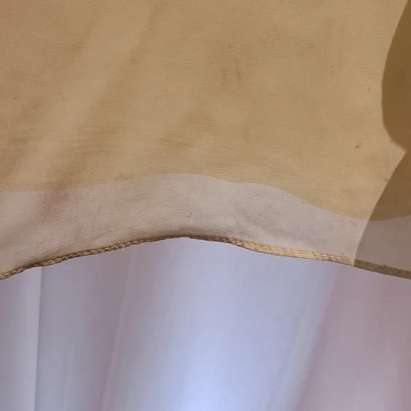 Formal Yellow Ruffle Dress - Picture 7 of 8